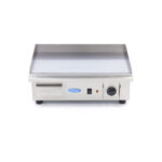 Maxima Gastro Grillplatte - Glatte Chrom - 55 cm - inkl. Tropfschale – Bild 2