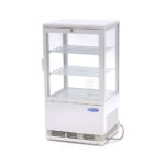Maxima Gastro Kühlvitrine - 58 l - 43 cm - Weiß