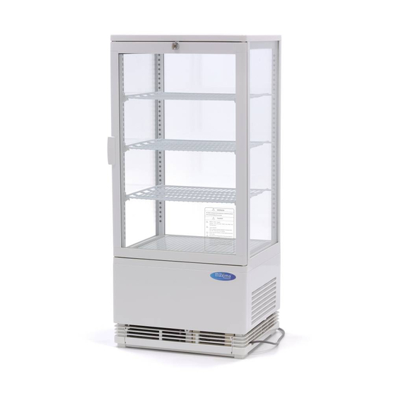 sp-005-61656e617f508.jpg Maxima Gastro Kühlvitrine - 78 l - 43 cm - Weiß – Bild 1
