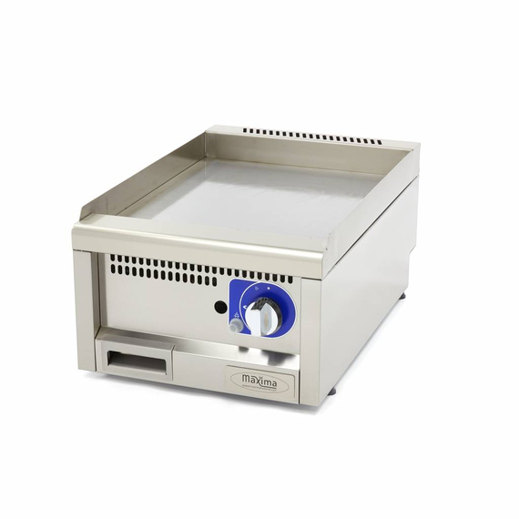 sp-005-61656e91c7daf.jpg Maxima Gastro Grillplatte - Glatt - Einzeleinheit - 60 cm Tief - Gas – Bild 1