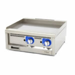 Maxima Gastro Grillplatte - Glatt - Doppeleinheit - 60 cm Tief - Gas