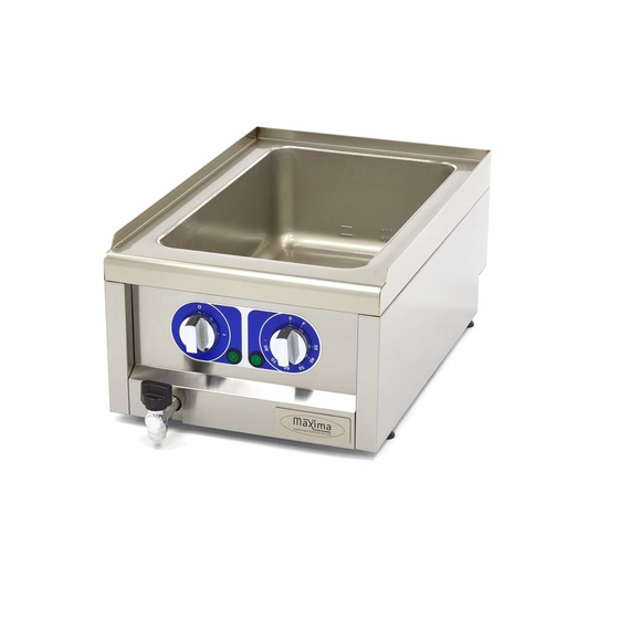sp-005-61656e9245589.jpg Maxima Gastro Bain Marie - Einzeleinheit - 60 cm - mit Abflusshahn - Elektrisch – Bild 1