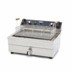 Maxima Gastro Fritteuse - 20 l - 1 Korb - mit Ablasshahn – Bild 3