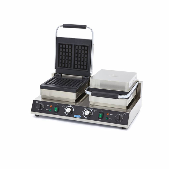 sp-005-61656ea8204b4.jpg Maxima Gastro Waffelmacher - 4 Stück - Quadrat - Doppelte – Bild 1