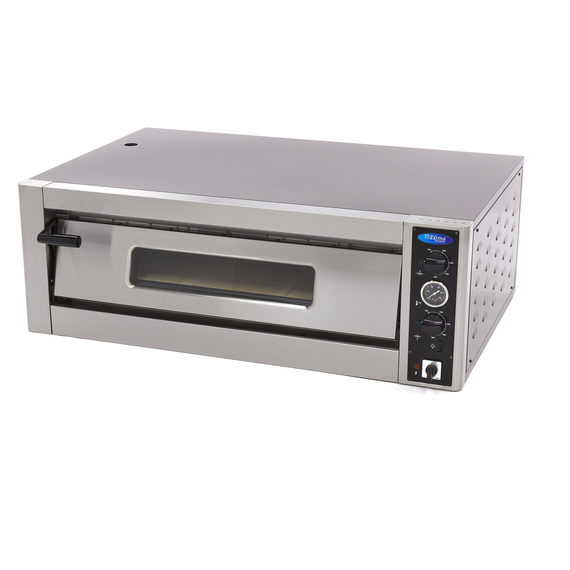sp-005-61656eae4e43e.jpg Maxima Gastro Pizzaofen - Passt 6 x Ø 30 cm Pizzas - 400 V – Bild 1