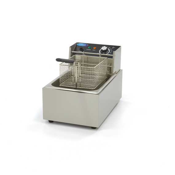 sp-005-61656eb6caa78.jpg Maxima Gastro Fritteuse - 6 l - 1 Korb - Bis zu 1,2 kg Pommes Frites – Bild 1