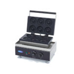 Maxima Gastro Donut Maker - 6 Donuts - Ø8 cm - mit Eingebauter Timer