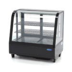 Maxima Gastro Glastürkühlschränke - 100 l - 68 cm - Hintere Schiebetür