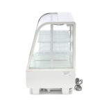 Maxima Gastro Glastürkühlschränke - 100 l - 68 cm - Weiß – Bild 3