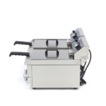 Maxima Gastro Fritteuse - 2 x 10 l - 2 Körbe - mit Ablasshahn – Bild 3