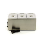 Maxima Gastro Bain Marie - mit Wasserhahn - inkl. 3 x 1/3 GN Set - Elektrisch – Bild 3