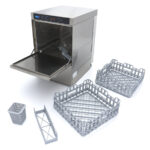 Maxima Gastro Geschirrspüler-Unterbau - 40 x 40 cm - mit Spülenhilfepumpe - 230 V – Bild 10