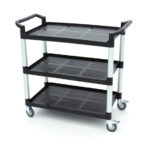 Maxima Servierwagen - 3 Kunststoffregale - 103 x 50,5 cm – Bild 4