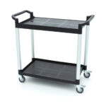Maxima Servierwagen - 2 Kunststoffregale - 103 x 50,5 cm – Bild 4