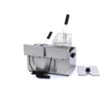 Maxima Gastro Fritteuse - 2 x 8 l - 2 Körbe - mit Ablasshahn – Bild 5