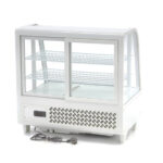 Maxima Gastro Glastürkühlschränke - 100 l - 68 cm - Weiß – Bild 4