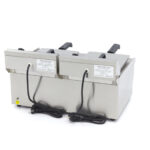 Maxima Gastro Fritteuse - 2 x 13 l - 2 Körbe - mit Ablasshahn – Bild 4