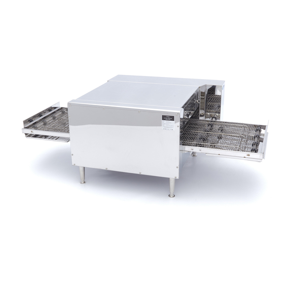 sp-041-61656f8db9b7b.jpg Maxima Gastro Pizzaofen mit Förderband - Passt 2 x Ø20 cm - 30 Pizzas pro Stunde – Bild 1