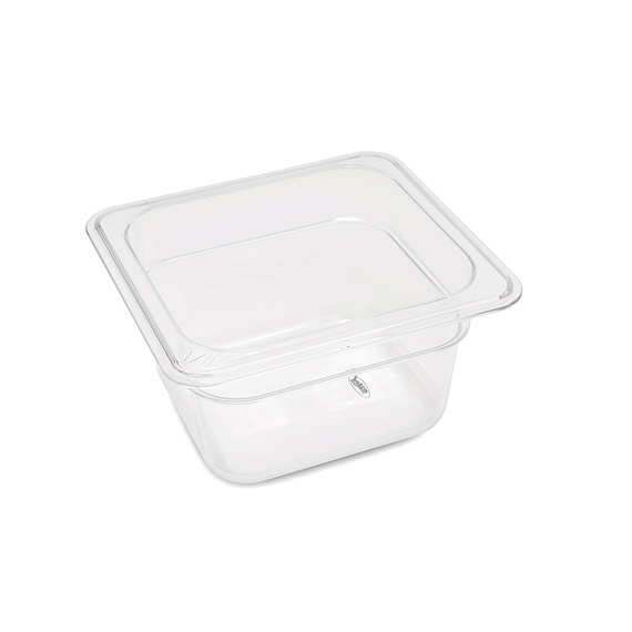 sp-042-61656fa498f01.jpg Maxima Gastro Gastronormbehälter - 1/6 GN - 10 cm Tief - Polycarbonat – Bild 1