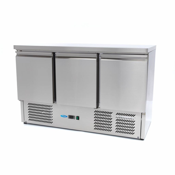 sp-05-61656e662b08e.jpg Maxima Gastro Kühltisch - 137 cm - 3 Türen – Bild 1
