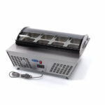 Maxima Gastro Saladette - 67 l - inkl. 8 x 1/6 GN - Tischplatte