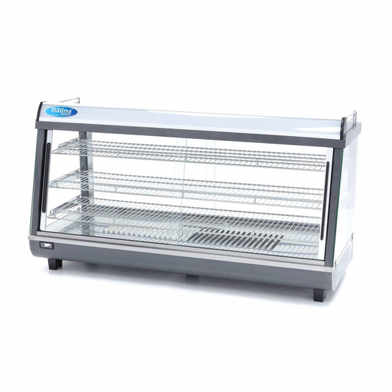 sp-05-61656e6b49874.jpg Maxima Gastro Wärmevitrine - 186 l - 121,5 cm - 3 Regale – Bild 1