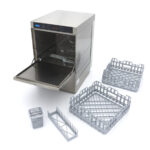 Maxima Gastro Geschirrspüler-Unterbau - 40 x 40 cm - mit Abfluss-, Spülenhilfe- und Seifenpumpen - 230 V – Bild 10