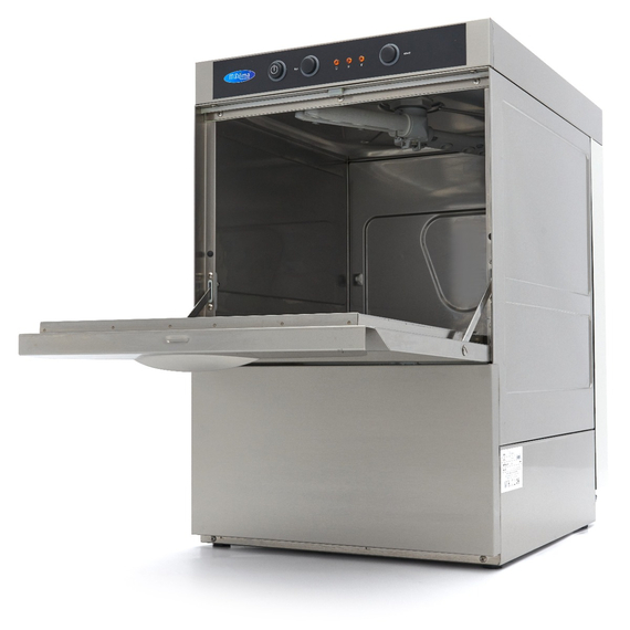 sp-063_1.jpg Maxima Gastro Geschirrspüler-Unterbau - 40 x 40 cm - mit Abfluss-, Spülenhilfe- und Seifenpumpen - 230 V – Bild 1
