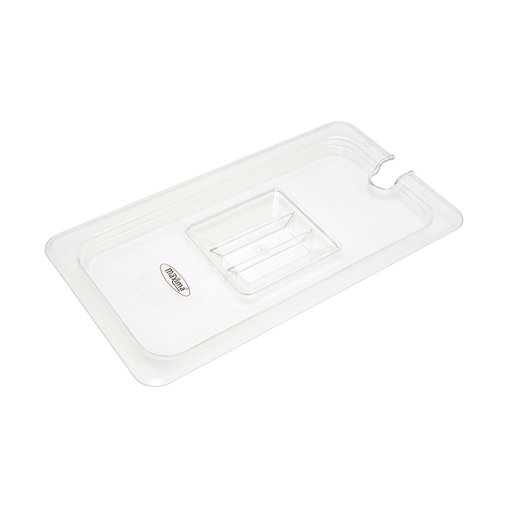 sp-070-61656fa59a968.jpg Maxima Gastro Gastronormdeckel - 1/3 GN - Polycarbonat - mit Pause – Bild 1