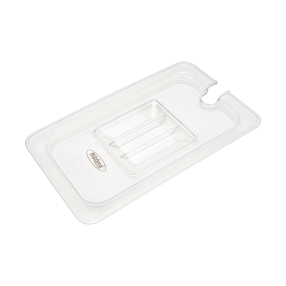 sp-074-61656fa5baeea.jpg Maxima Gastro Gastronormdeckel - 1/6 GN - Polycarbonat - mit Pause – Bild 1