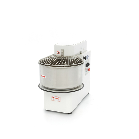 sp-077.jpg Maxima Gastro Teigmischer - 50 l - 30 kg Teig - 2 Geschwindigkeiten - Abnehmbare Schüssel - 400 V – Bild 1