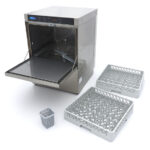 Maxima Gastro Geschirrspüler-Unterbau - 50 x 50 cm - mit Abfluss-, Spülenhilfe- und Seifenpumpen - 230 V – Bild 10