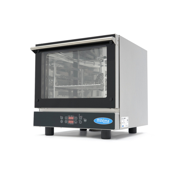 sp-1000-08500201.jpg Maxima Gastro Combi - Dampfofen - Passt 4 x 2/3 GN Tabletts - Digital Anzeige – Bild 1