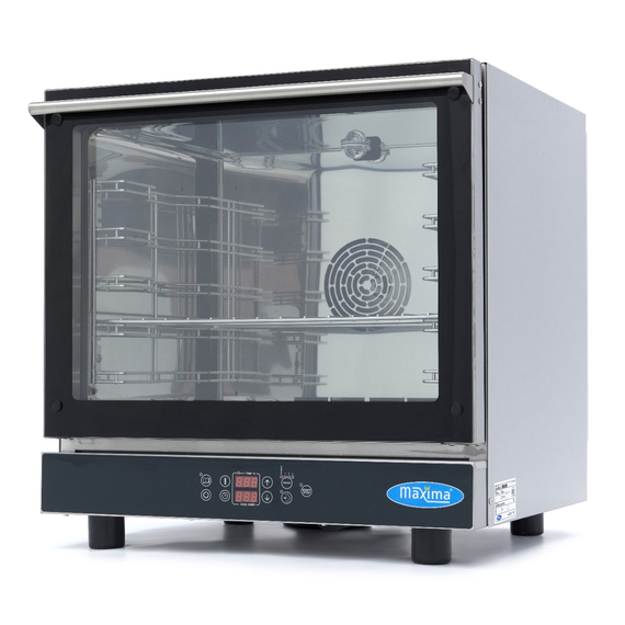 sp-1000-08500204.jpg Maxima Gastro Combi - Dampfofen - Passt 5 Tabletts (1/1GN / 60 x 40 cm) - Digital Anzeige - 400 V – Bild 1