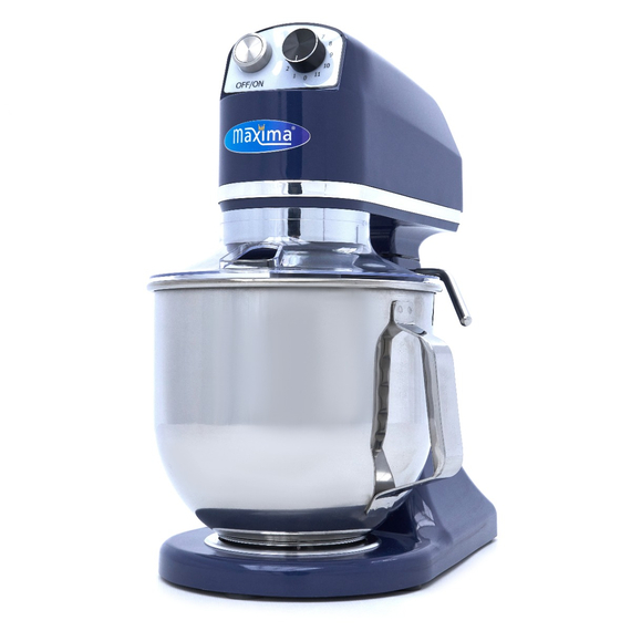 sp-1000-09360790.jpg Maxima Gastro Planetenmischer - 7 l - Bis zu 2 kg Teig - Stahlblau – Bild 1