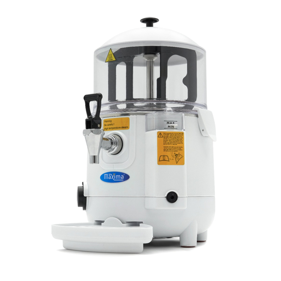 sp-1000-09504000.jpg Maxima Gastro Spender für Heiße Schokolade - 5L - Weiß – Bild 1