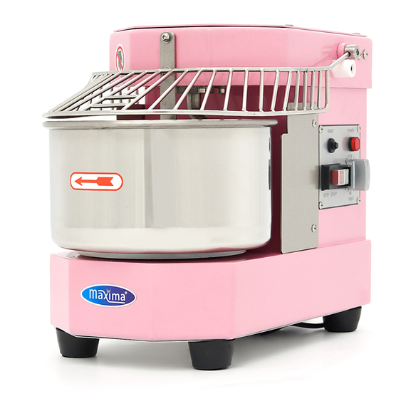 sp-1001-09361012.jpg Maxima Gastro Teigmischer - 8 l - 4,5 kg Teig - Rosa – Bild 1