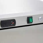 Maxima Gastro Kühlschrank - 200 l - 3 Verstellbare Regale - Rostfreier Stahl – Bild 6