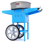 Maxima Gastro Zuckerwattemaschine - Ø 52cm - Blau - mit Wagen – Bild 2