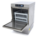 Maxima Gastro Geschirrspüler-Unterbau - 40 x 40 cm - mit Abfluss-, Spülenhilfe- und Seifenpumpen - Digital Anzeige - 230 V – Bild 8
