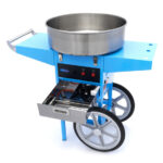 Maxima Gastro Zuckerwattemaschine - Ø 52cm - Blau - mit Wagen – Bild 9
