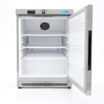 Maxima Gastro Kühlschrank - 200 l - 3 Verstellbare Regale - Rostfreier Stahl – Bild 5