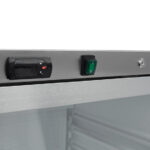Maxima Gastro Kühlschrank - 600 l - Rostfreier Stahl - mit Glastür – Bild 6