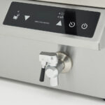 Maxima Gastro Fritteuse - 2 x 8 l - 2 Körbe - mit Ablasshahn - Induktion – Bild 6
