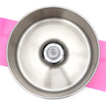Maxima Gastro Zuckerwattemaschine - Ø 52cm - Rosa - mit Wagen – Bild 6