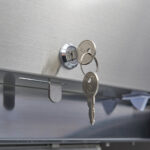 Maxima Gastro Gefrierschrank - 700 l - 3 Einstellbare Regale (2/1 GN) - Rostfreier Stahl - mit Glastür – Bild 5