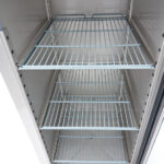 Maxima Gastro Gefrierschrank - 700 l - 3 Einstellbare Regale (2/1 GN) - Rostfreier Stahl - mit Glastür – Bild 3