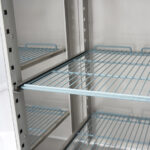 Maxima Gastro Gefrierschrank - 1400 l - 6 Einstellbare Regale (2/1 GN) - Rostfreier Stahl - mit Glastüren – Bild 4