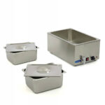 Maxima Gastro Bain Marie - mit Wasserhahn- inkl. 2 x 1/2 GN Set - Elektrisch – Bild 5