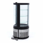 Maxima Gastro Glastürkühlschränke - 100 l - 48 cm - Runde – Bild 5